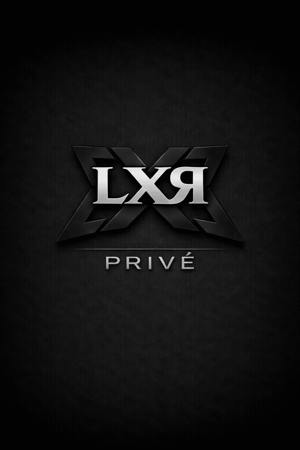 LXЯ PRIVÉ luxury streetwear brand emblem